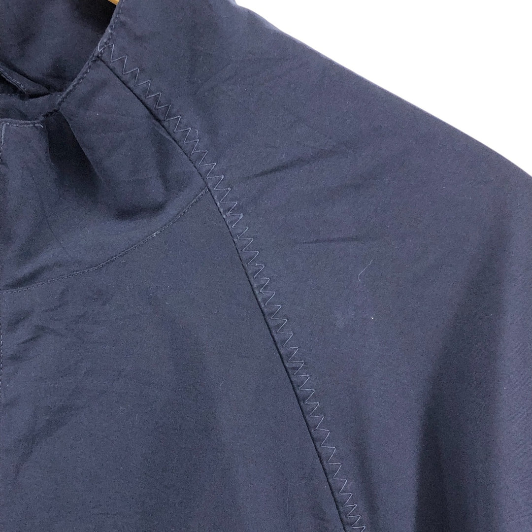 00'S adidas CLIMASHELL WIND half-zip warm-up pullover, men's XL size polyester navy blue type Vintage Second Hand