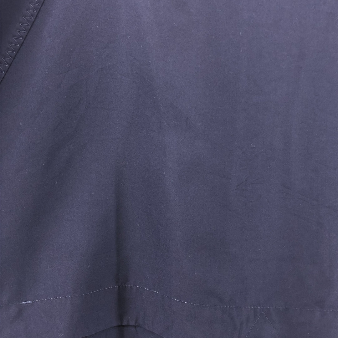 00'S adidas CLIMASHELL WIND half-zip warm-up pullover, men's XL size polyester navy blue type Vintage Second Hand