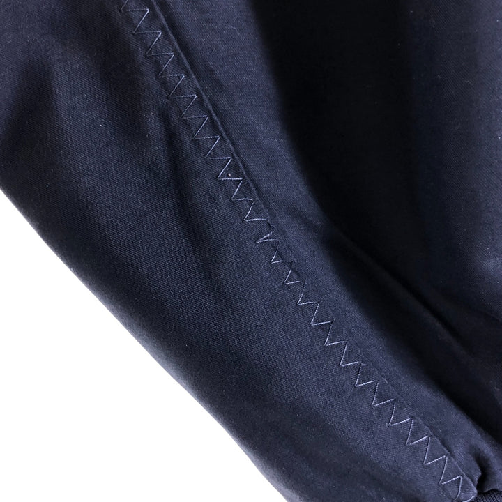 00'S adidas CLIMASHELL WIND half-zip warm-up pullover, men's XL size polyester navy blue type Vintage Second Hand