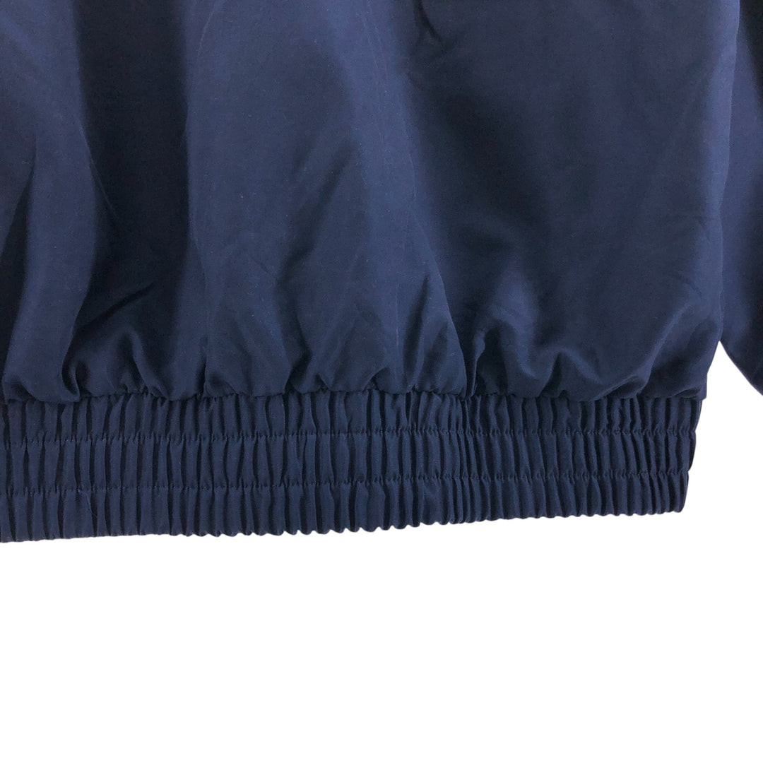 00'S Nike Golf V-neck warm-up pullover, men's size L polyester navy blue type Vintage Second Hand