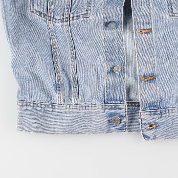 90s~00'S Calvin Klein JEANS denim jacket, denim jacket, made in USA, men's size M cotton blue type Vintage Second Hand