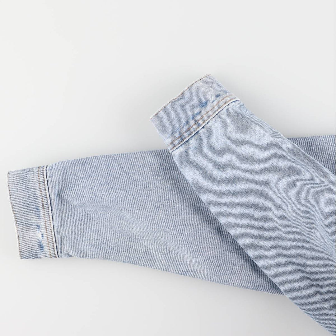 90s~00'S Calvin Klein JEANS denim jacket, denim jacket, made in USA, men's size M cotton blue type Vintage Second Hand