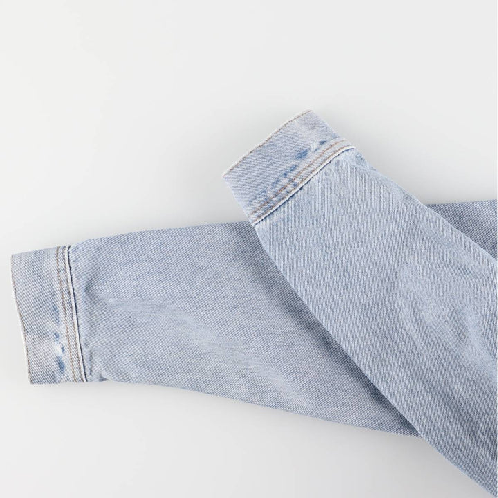 90s~00'S Calvin Klein JEANS denim jacket, denim jacket, made in USA, men's size M cotton blue type Vintage Second Hand