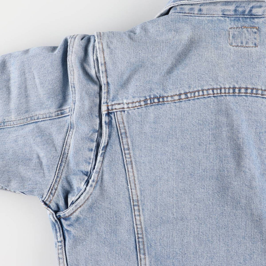 90s~00'S Calvin Klein JEANS denim jacket, denim jacket, made in USA, men's size M cotton blue type Vintage Second Hand