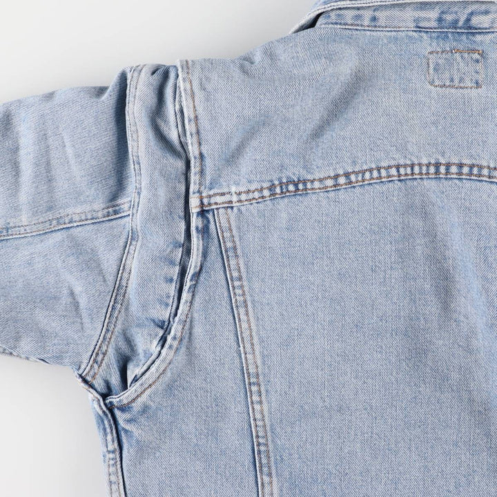 90s~00'S Calvin Klein JEANS denim jacket, denim jacket, made in USA, men's size M cotton blue type Vintage Second Hand