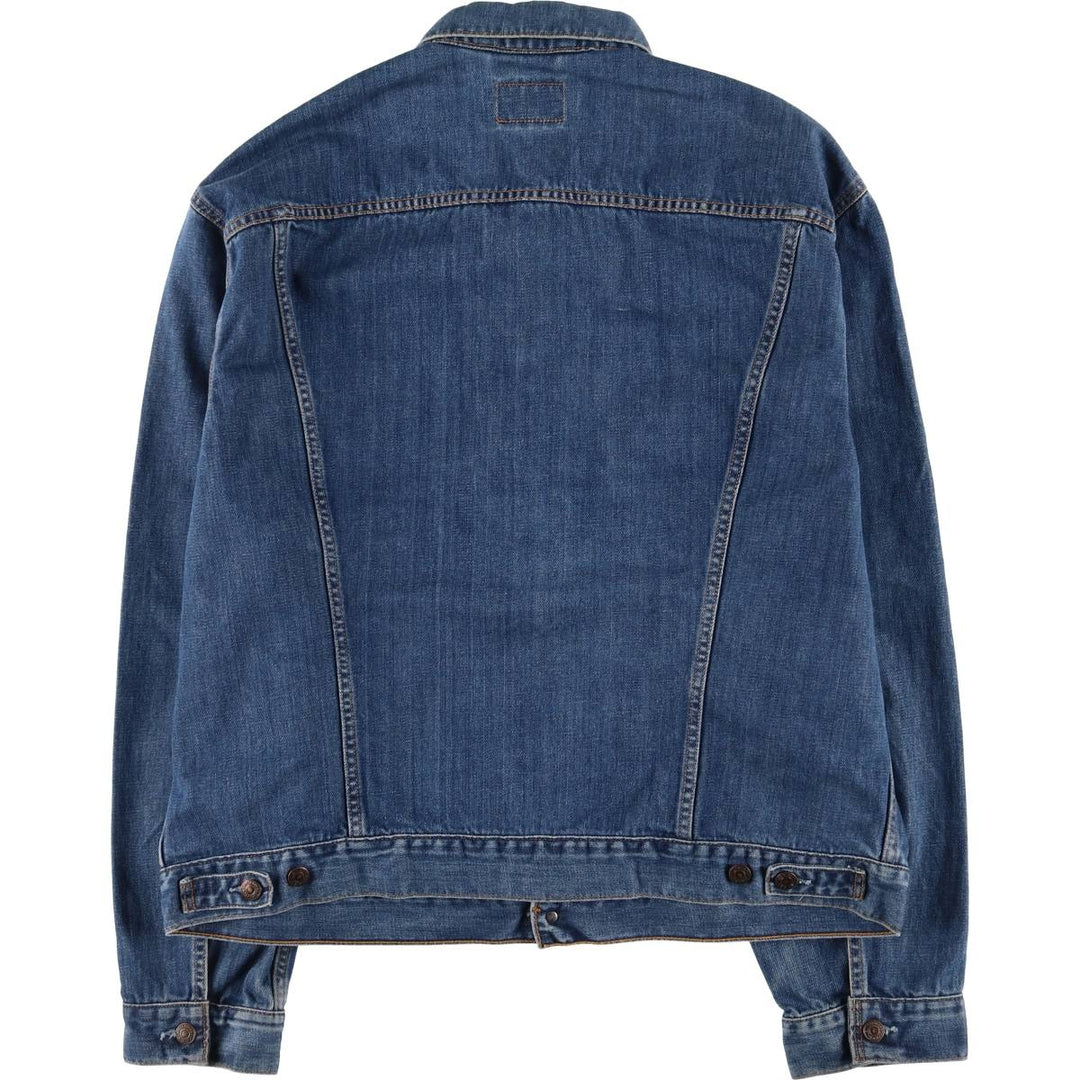 Levi's 70550-0414 Euro Model Denim Jacket, G-Jean, Men's XXL cotton blue type Vintage Second Hand