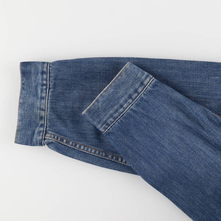 Levi's 70550-0414 Euro Model Denim Jacket, G-Jean, Men's XXL cotton blue type Vintage Second Hand