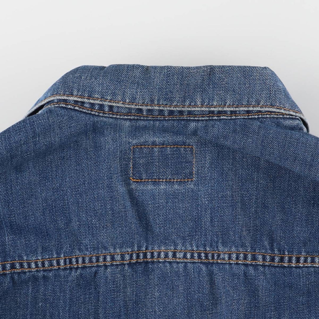 Levi's 70550-0414 Euro Model Denim Jacket, G-Jean, Men's XXL cotton blue type Vintage Second Hand