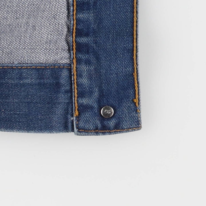 00'S Levi's 70550-0414 Euro Model Denim Jacket, G-Jean, Men's M cotton blue type Vintage Second Hand