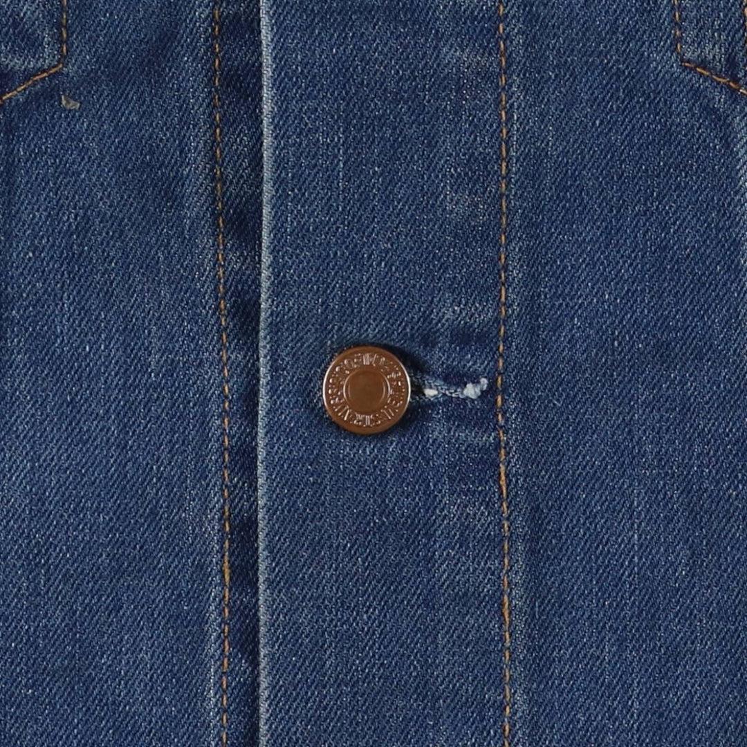 00'S Levi's 70550-0414 Euro Model Denim Jacket, G-Jean, Men's M cotton blue type Vintage Second Hand