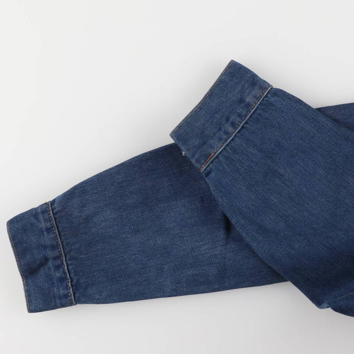 00'S Levi's 70550-0414 Euro Model Denim Jacket, G-Jean, Men's M cotton blue type Vintage Second Hand