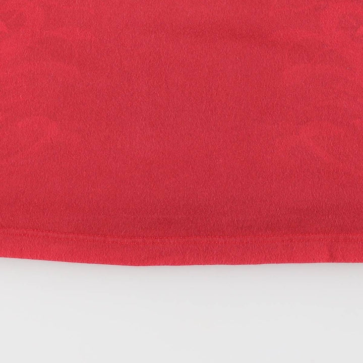 Harley-Davidson Tank Top Made in USA Women's Size L cotton red type Vintage Second Hand
