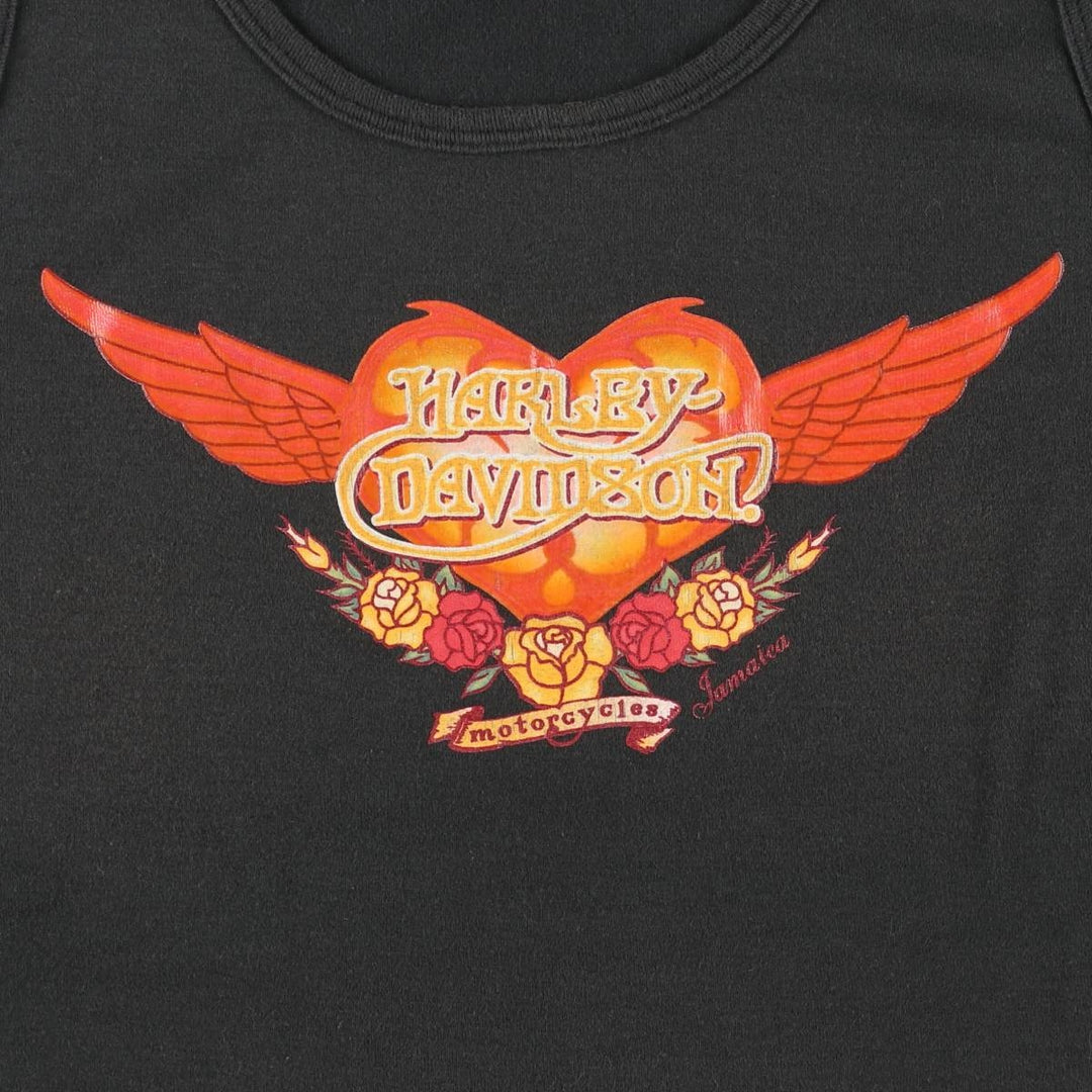 Harley-Davidson Tank Top for Women (S) unclear black type Vintage Second Hand