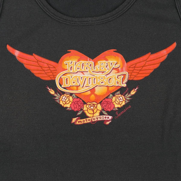 Harley-Davidson Tank Top for Women (S) unclear black type Vintage Second Hand