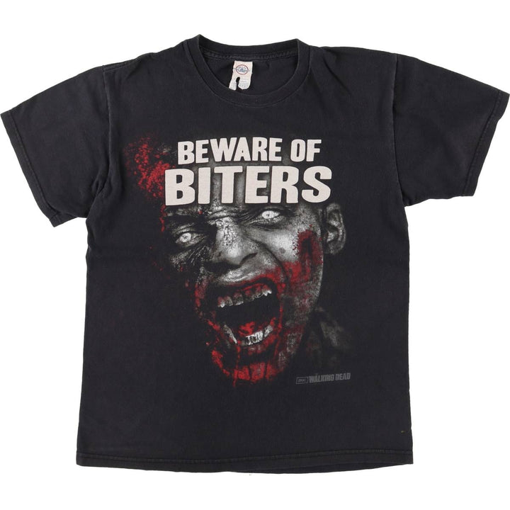 Delta The Walking Dead Movie T-Shirt, Men's M cotton black type Vintage Second Hand