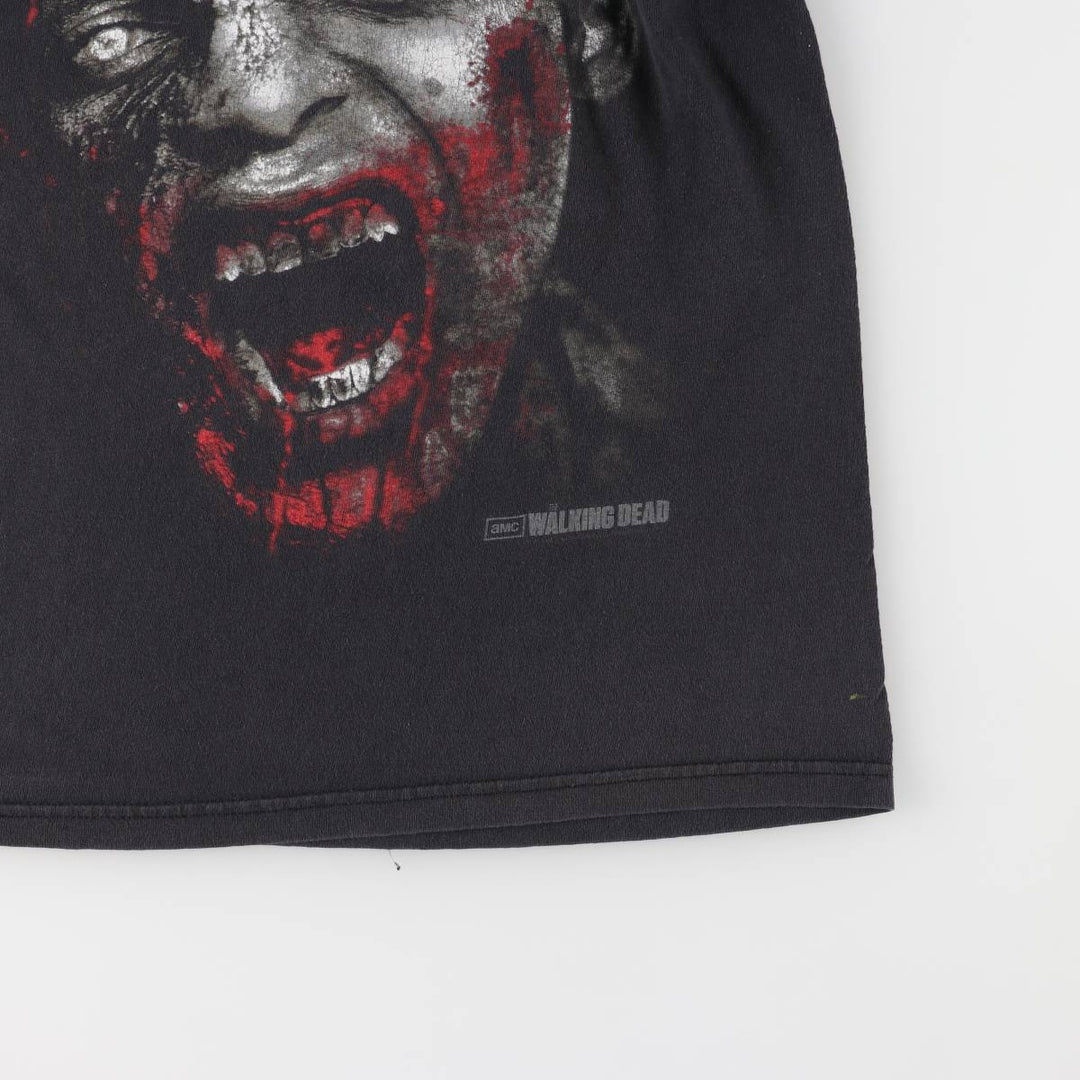 Delta The Walking Dead Movie T-Shirt, Men's M cotton black type Vintage Second Hand
