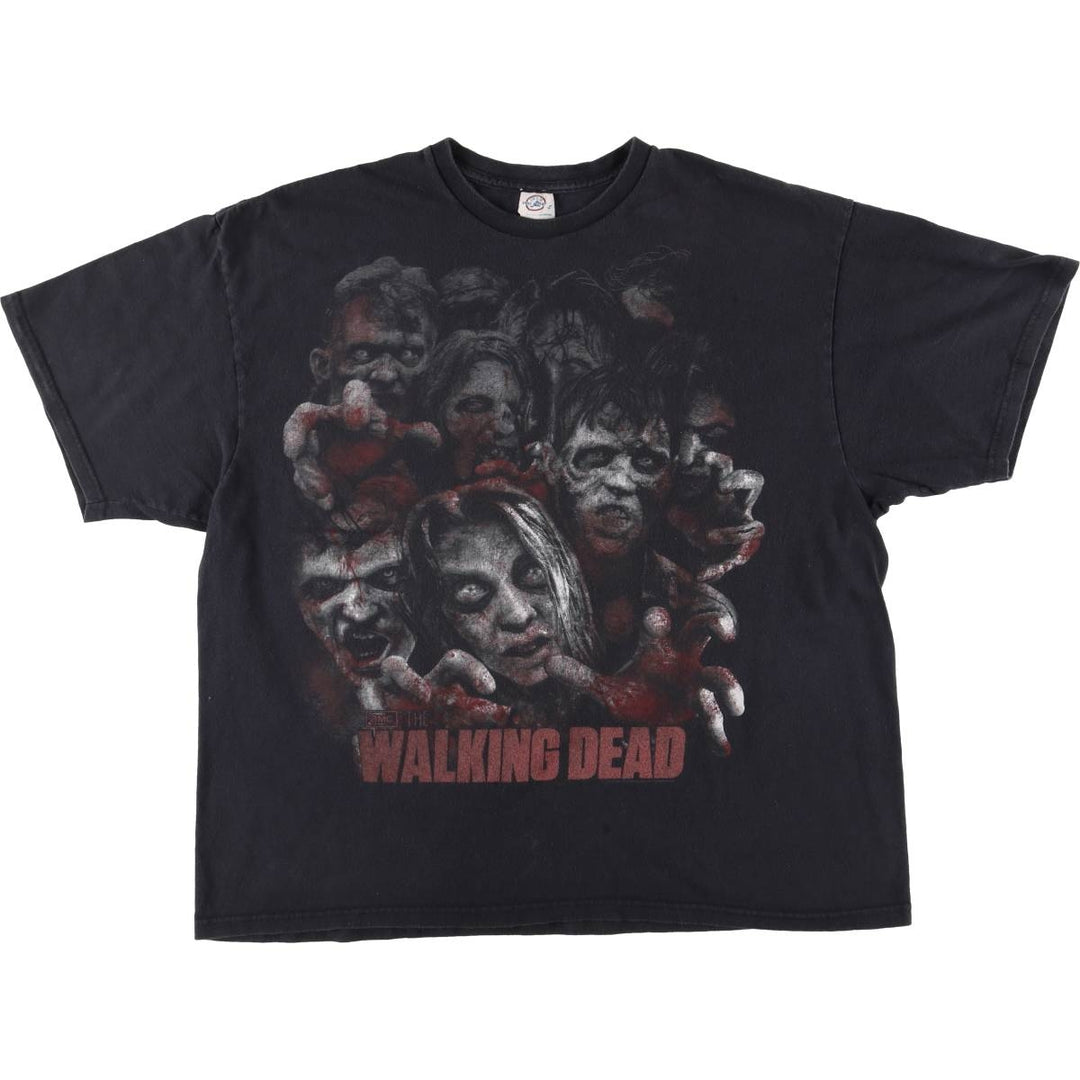 Delta The Walking Dead Movie T-Shirt Men's XXL cotton black type Vintage Second Hand