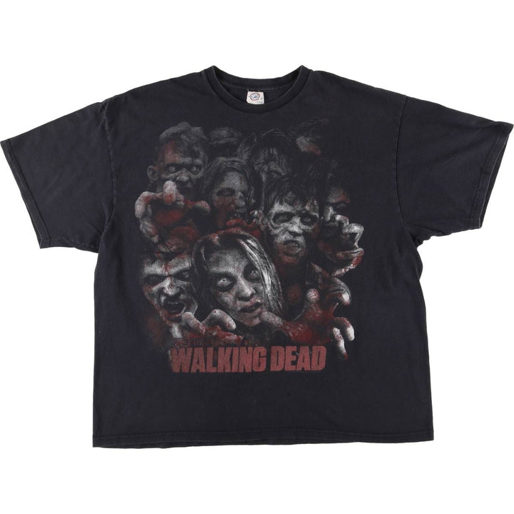 Delta The Walking Dead Movie T-Shirt Men's XXL cotton black type Vintage Second Hand