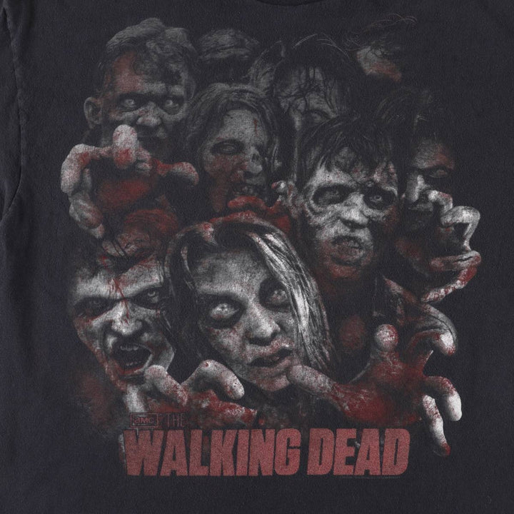 Delta The Walking Dead Movie T-Shirt Men's XXL cotton black type Vintage Second Hand