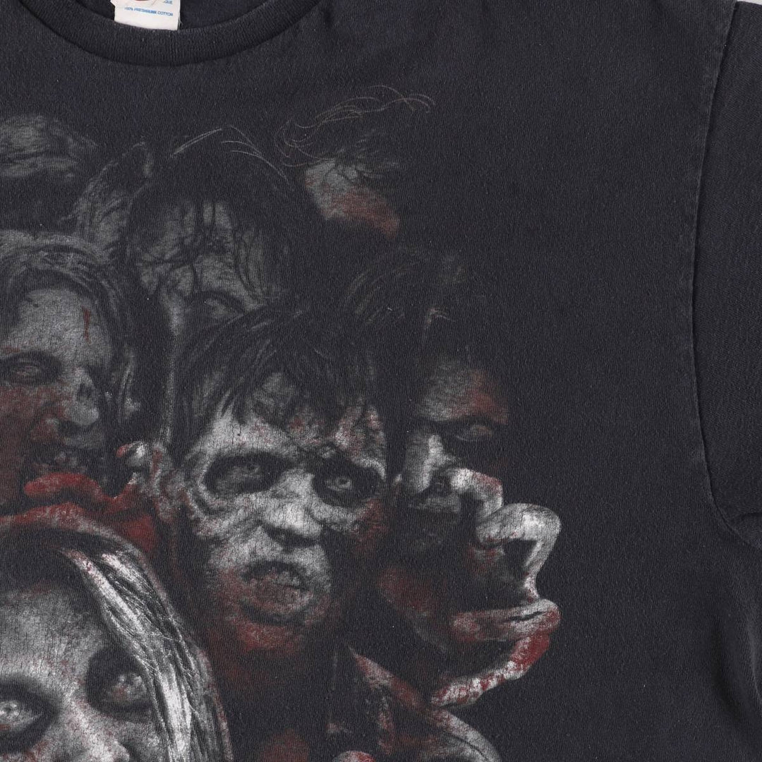 Delta The Walking Dead Movie T-Shirt Men's XXL cotton black type Vintage Second Hand