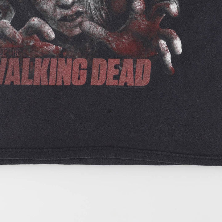 Delta The Walking Dead Movie T-Shirt Men's XXL cotton black type Vintage Second Hand