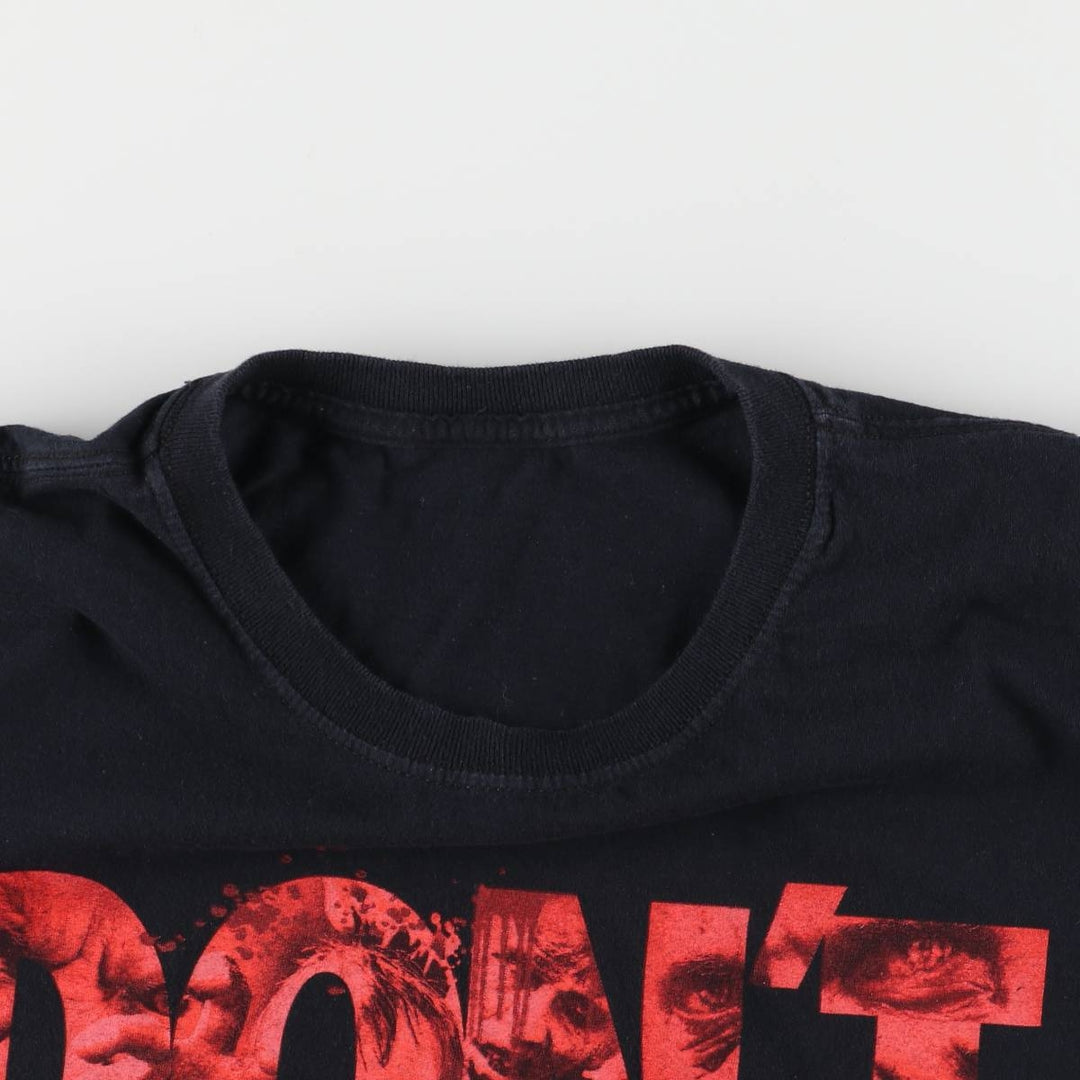 THE WALKING DEAD The Walking Dead Movie T-shirt Men's L size unclear black type Vintage Second Hand