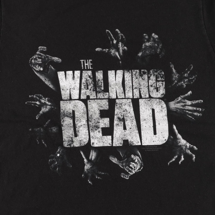 THE WALKING DEAD The Walking Dead Movie T-shirt Men's S size unclear black type Vintage Second Hand