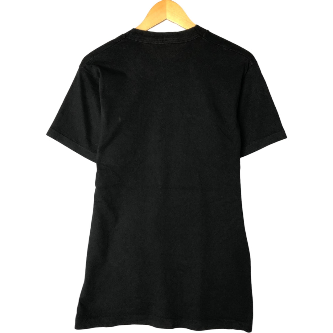 90'S Fruit of the Loom Heavy Cotton Plain Pocket T-Shirt Men's Medium Vintage cotton black type Vintage Second Hand