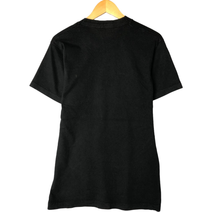 90'S Fruit of the Loom Heavy Cotton Plain Pocket T-Shirt Men's Medium Vintage cotton black type Vintage Second Hand