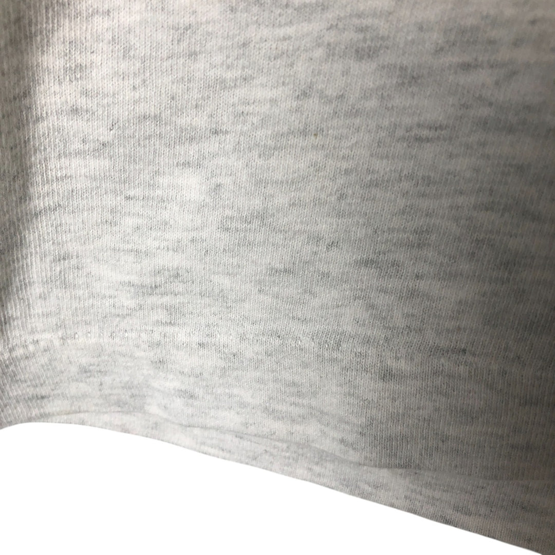 90'S Screen Stars Fruit of the Loom Back Print Advertising T-Shirt Made in USA Men's XL cotton gray type Vintage Second Hand