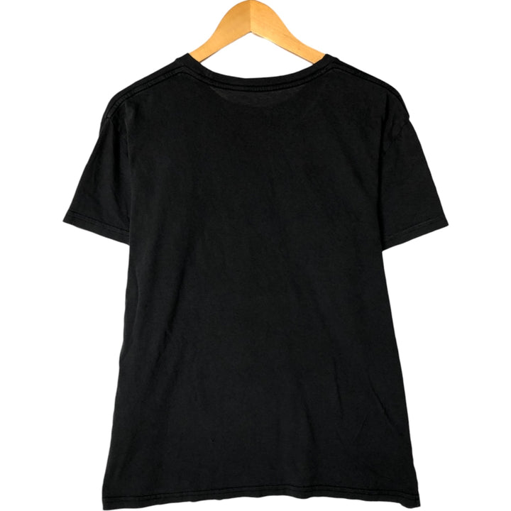 The Rolling Stones Band T-shirt, Band T, Men's L size cotton black type Vintage Second Hand