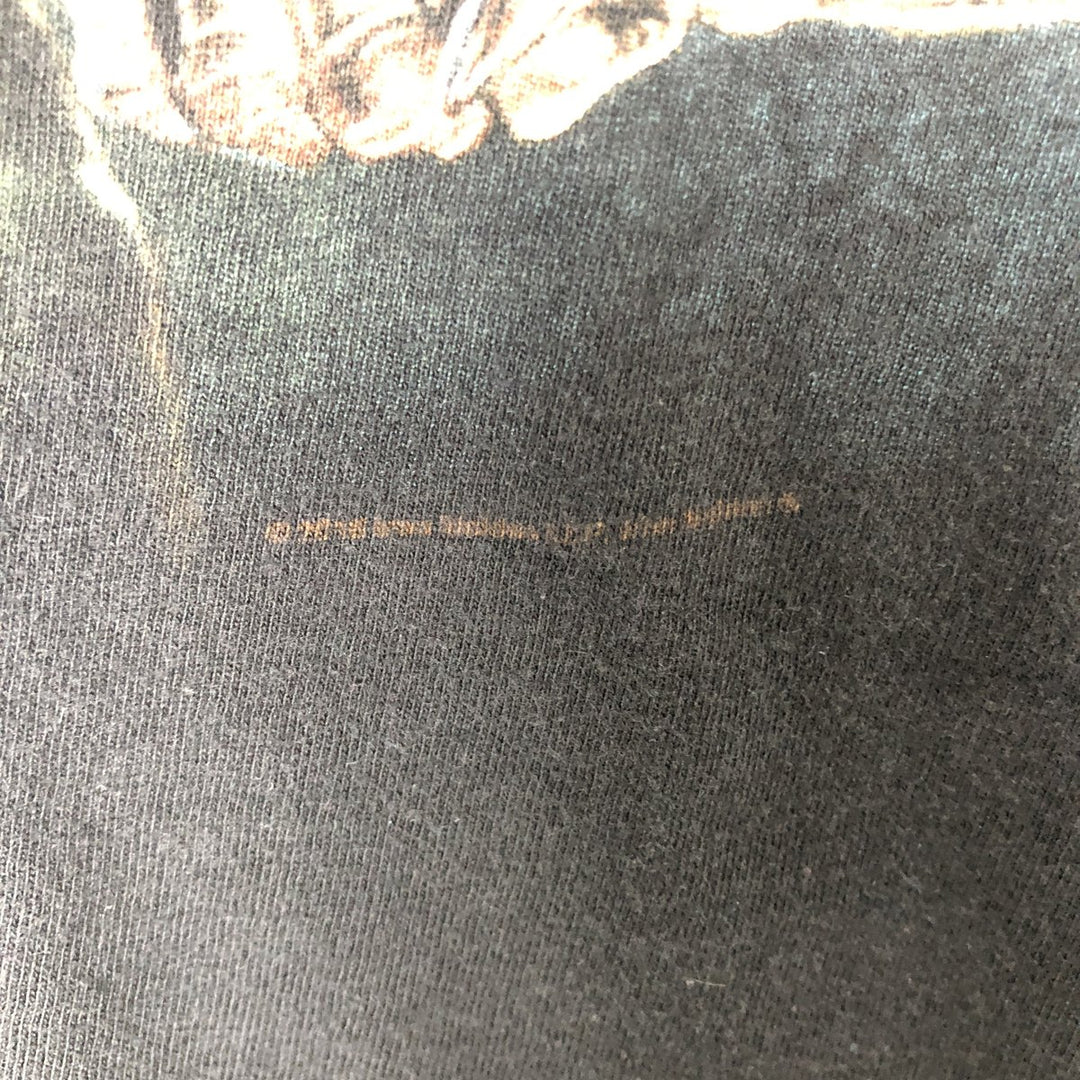 Pacific IRON MAIDEN Iron Maiden Skull Pattern Band T-shirt Band Tee Men's XL cotton black type Vintage Second Hand