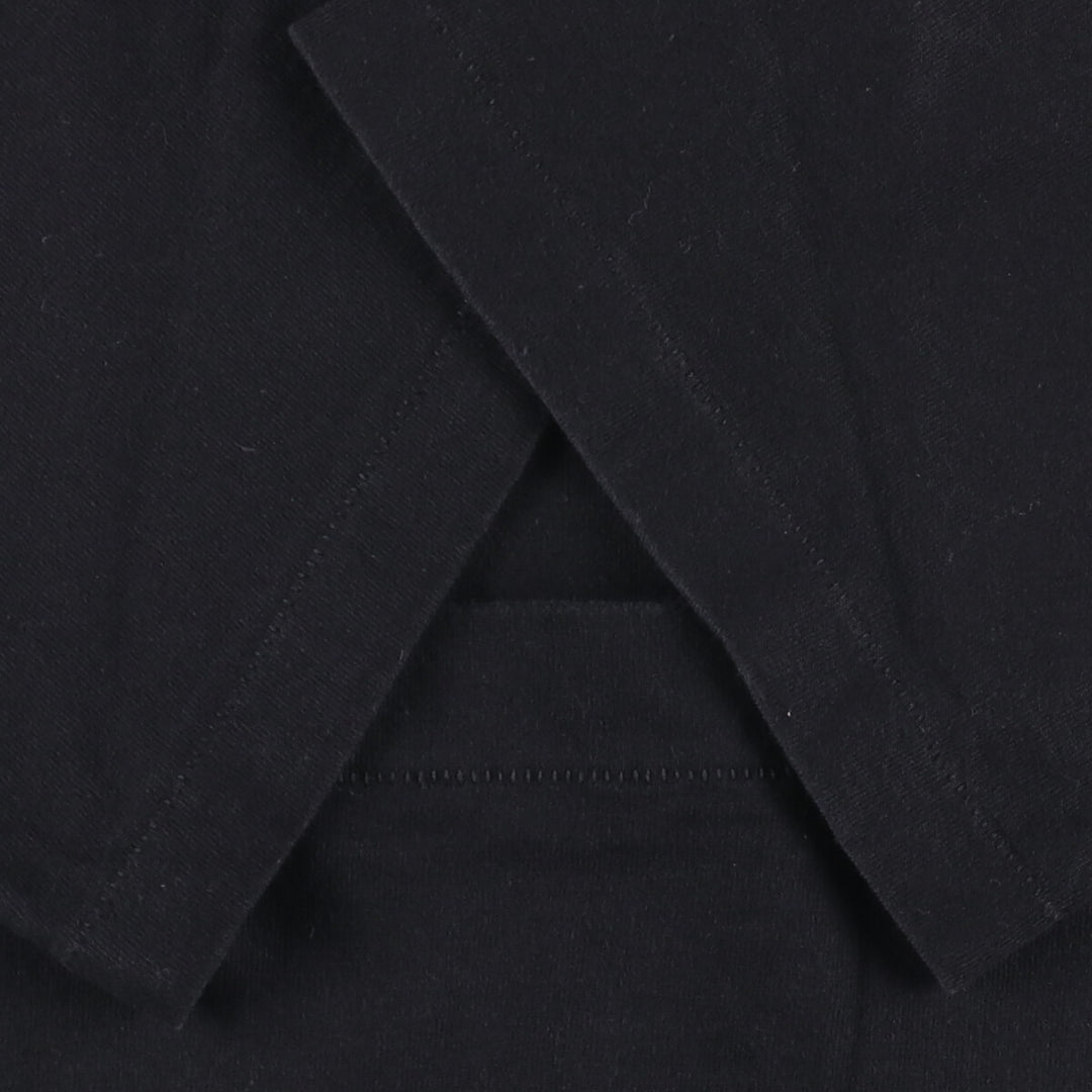 00'S Fruit of the Loom Advertising T-shirt Made in Canada Men's XL cotton black type Vintage Second Hand