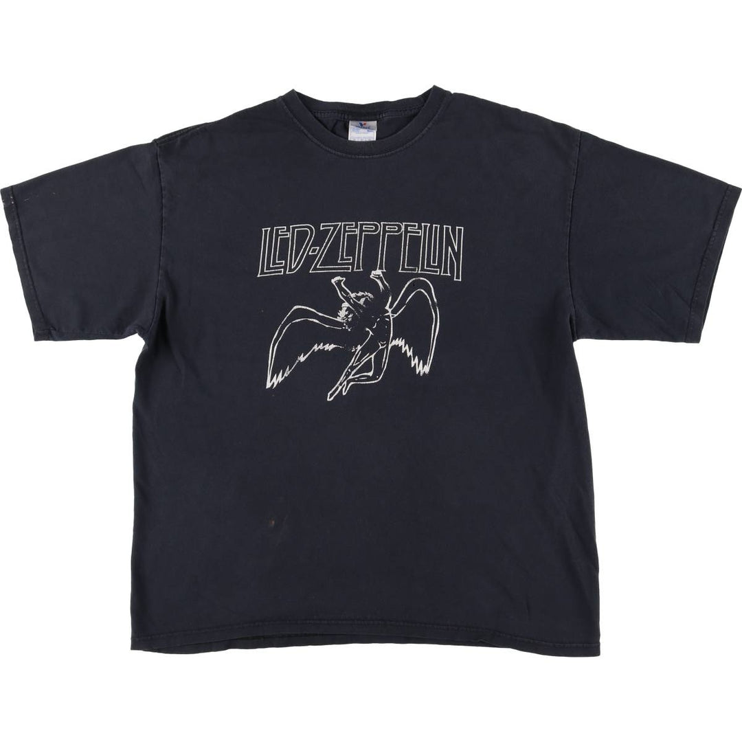 YAZBEK LED ZWPPELIN Led Zeppelin Men's XL equivalent cotton black type Vintage Second Hand