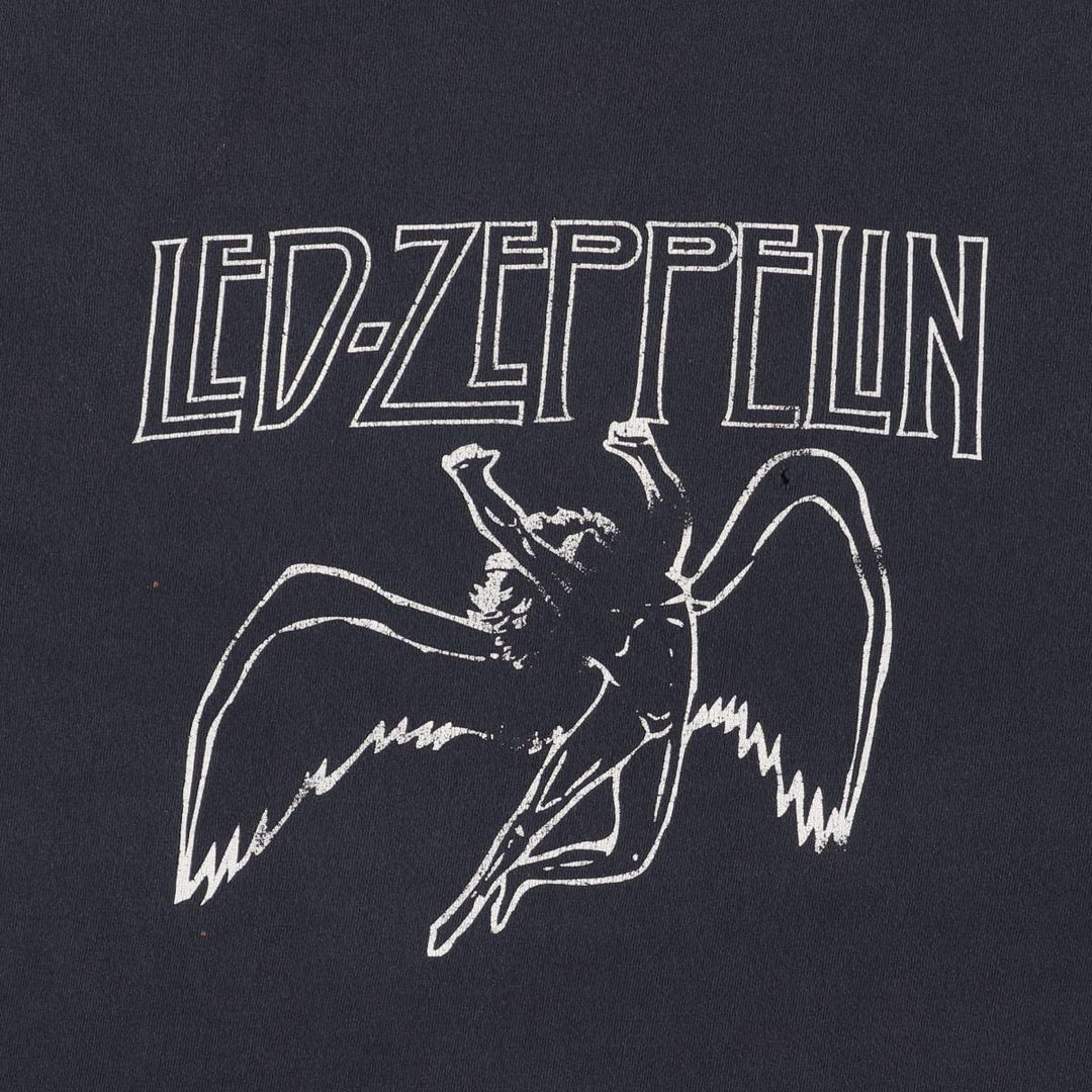 YAZBEK LED ZWPPELIN Led Zeppelin Men's XL equivalent cotton black type Vintage Second Hand