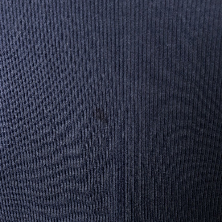 00'S Ralph Lauren POLO JEANS COMPANY short sleeve logo T-shirt men's size L cotton navy blue type Vintage Second Hand
