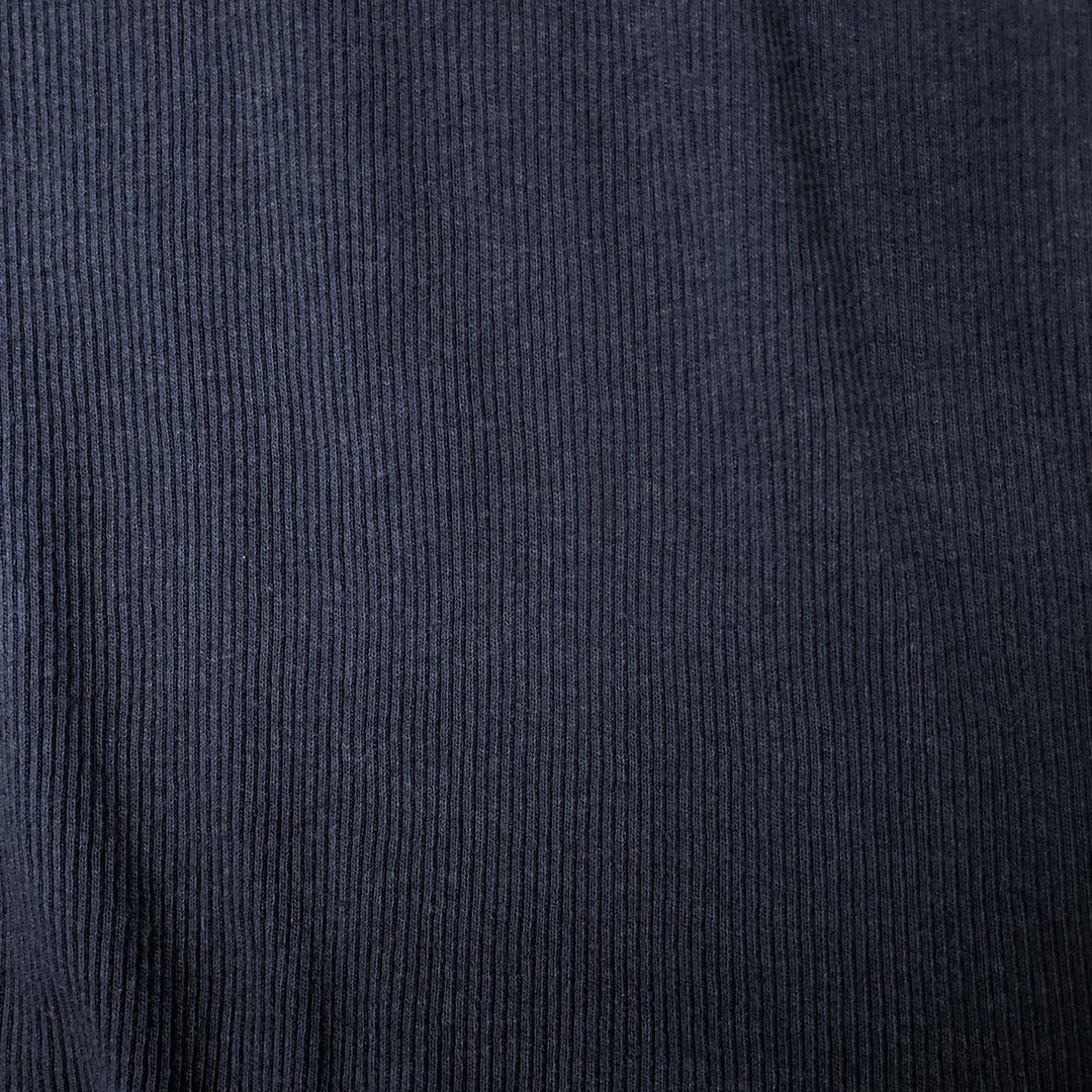 00'S Ralph Lauren POLO JEANS COMPANY short sleeve logo T-shirt men's size L cotton navy blue type Vintage Second Hand