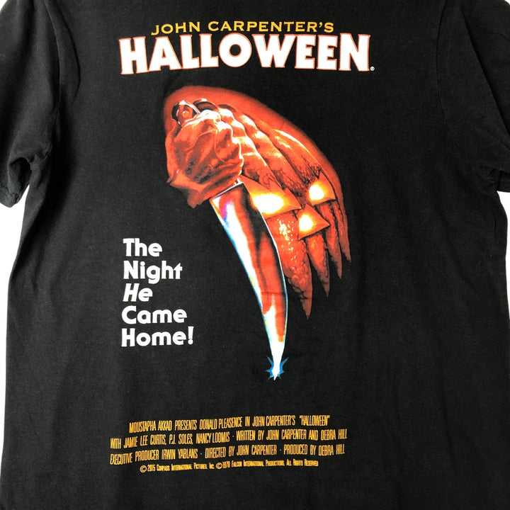 HALLOWEEN Movie T-shirt for men, size M cotton black type Vintage Second Hand