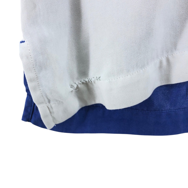 90'S Nat Nast short sleeve open collar silk shirt, box shirt, men's size M, vintage silk blue type Vintage Second Hand