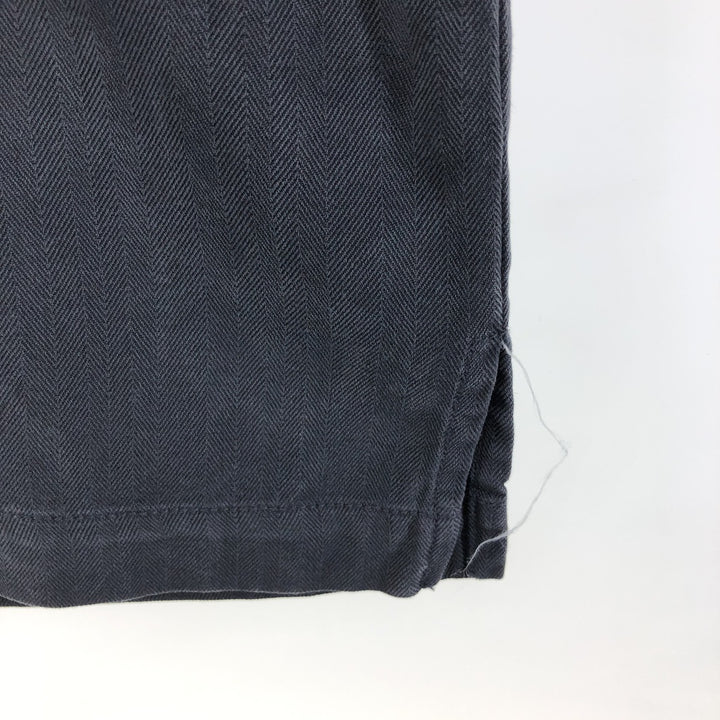 Tommy Bahama short sleeve open collar silk shirt, box shirt, men's M size silk black type Vintage Second Hand
