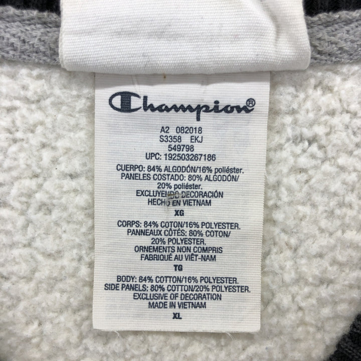 Champion REVERSE WEAVE Reverse Weave Logo Sweatshirt Trainer Men's XL Vintage cotton gray type Vintage Second Hand