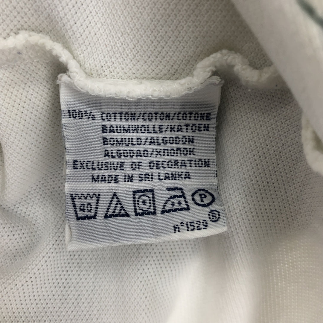 Ralph Lauren POLO by Ralph Lauren CUSTOM FIT Big Pony Short Sleeve Polo Shirt Men's L size cotton white type Vintage Second Hand