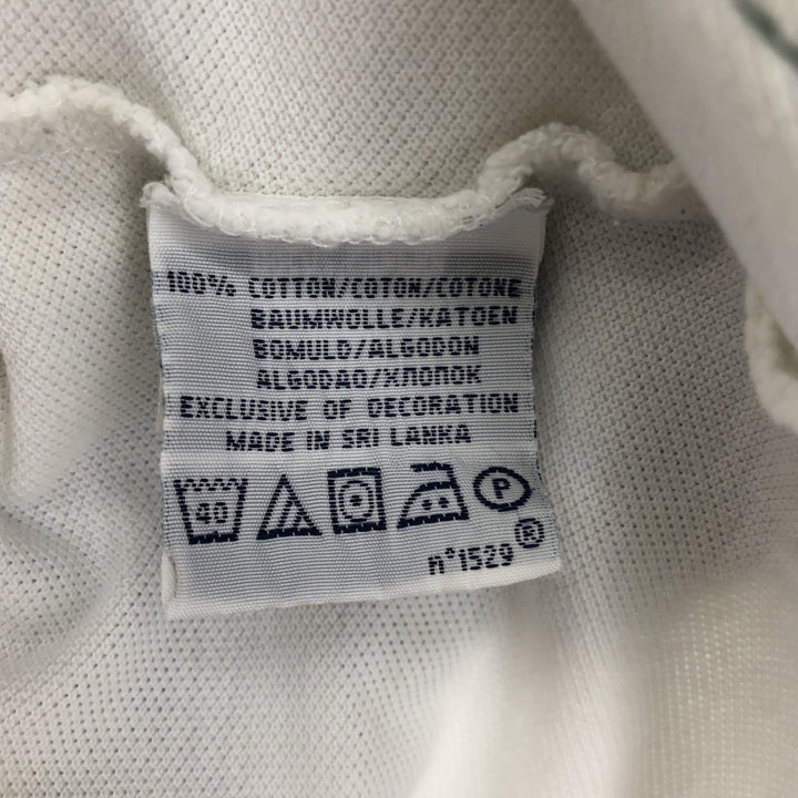 Ralph Lauren POLO by Ralph Lauren CUSTOM FIT Big Pony Short Sleeve Polo Shirt Men's L size cotton white type Vintage Second Hand