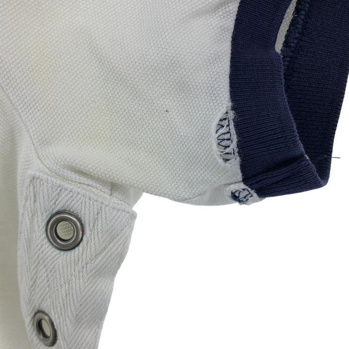 Ralph Lauren POLO by Ralph Lauren CUSTOM FIT Big Pony Short Sleeve Polo Shirt Men's L size cotton white type Vintage Second Hand