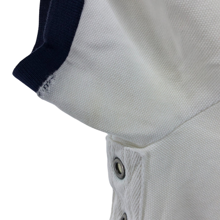 Ralph Lauren POLO by Ralph Lauren CUSTOM FIT Big Pony Short Sleeve Polo Shirt Men's L size cotton white type Vintage Second Hand