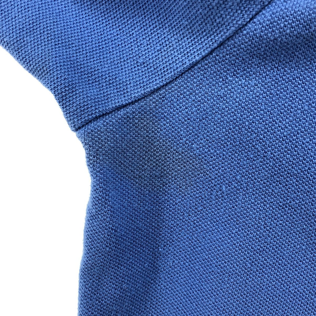 Ralph Lauren POLO by Ralph Lauren short sleeve polo shirt, men's XL size cotton Blue type light blue Vintage Second Hand