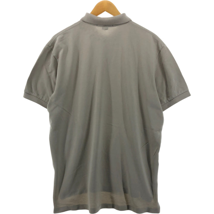 Ralph Lauren POLO by Ralph Lauren short sleeve polo shirt, men's size L cotton Khaki type beige Vintage Second Hand