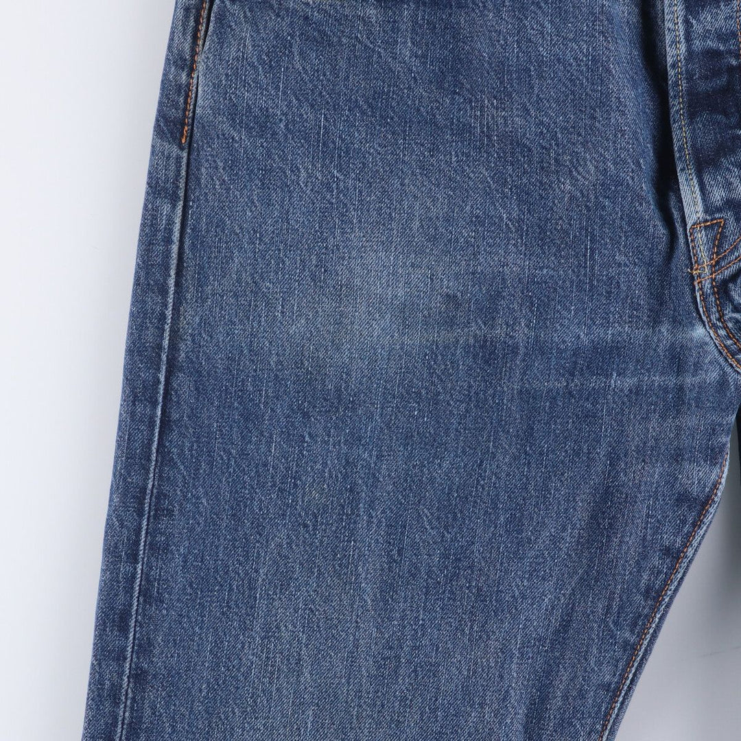 Levi's 501 straight denim pants for men, size W35 cotton Indigo Vintage Second Hand