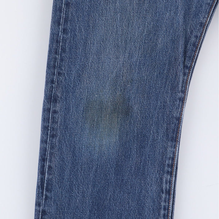 Levi's 501 straight denim pants for men, size W35 cotton Indigo Vintage Second Hand