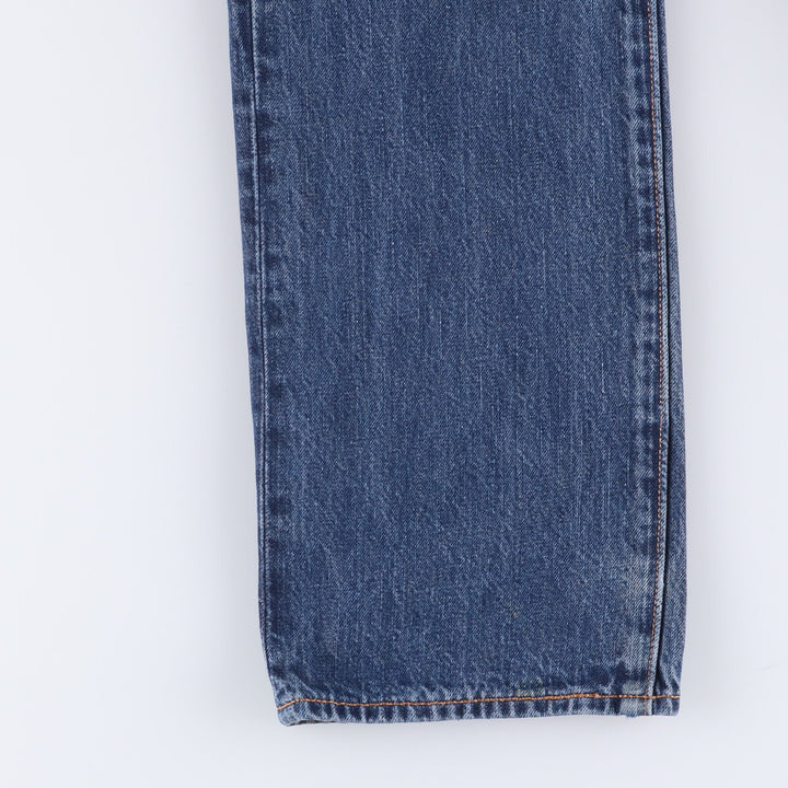 Levi's 501 straight denim pants for men, size W35 cotton Indigo Vintage Second Hand